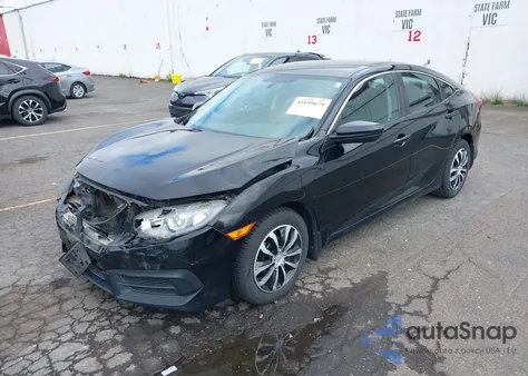 2017 Honda Civic Lx из США, поврежденный, VIN 19XFC2F54HE201077